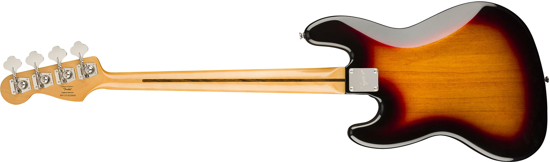 Squier Jazz Bass Classic Vibe 60s 2019 Lau - 3-color Sunburst - Basse Électrique Solid Body - Variation 1