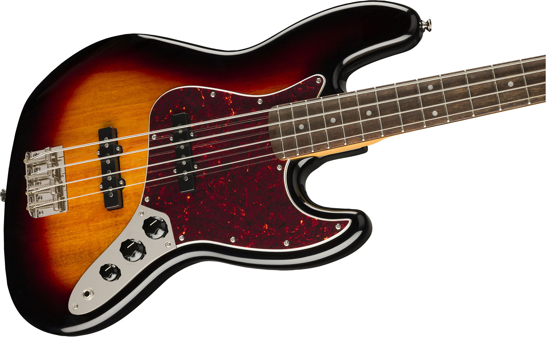 Squier Jazz Bass Classic Vibe 60s 2019 Lau - 3-color Sunburst - Basse Électrique Solid Body - Variation 2