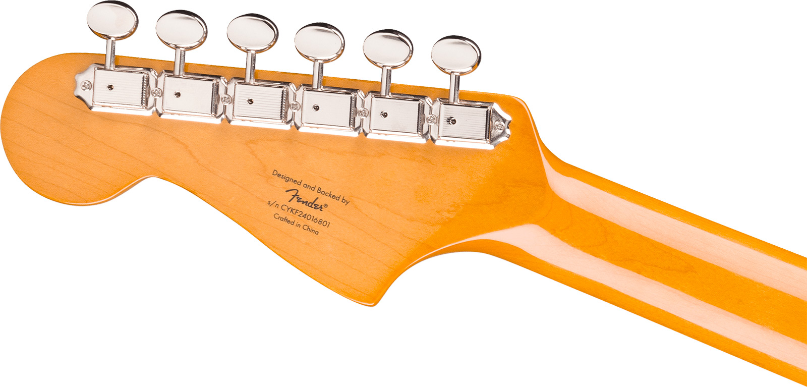 Squier Jazzmaster 60s Classic Vibe 2s Trem Lau - Tahitian Coral - Guitare Électrique RÉtro Rock - Variation 3