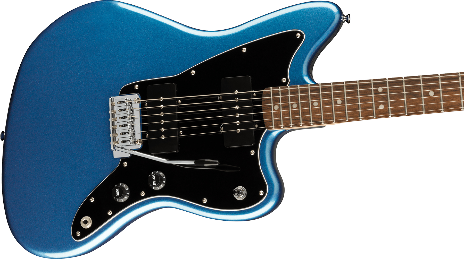 Squier Jazzmaster Affinity 2021 2s Trem Lau - Lake Placid Blue - Guitare Électrique RÉtro Rock - Variation 2