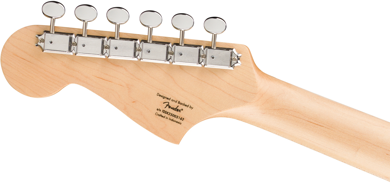Squier Jazzmaster Baritone Hh Paranormal 2h Ht Lau - Seafoam Green - Guitare Électrique RÉtro Rock - Variation 4