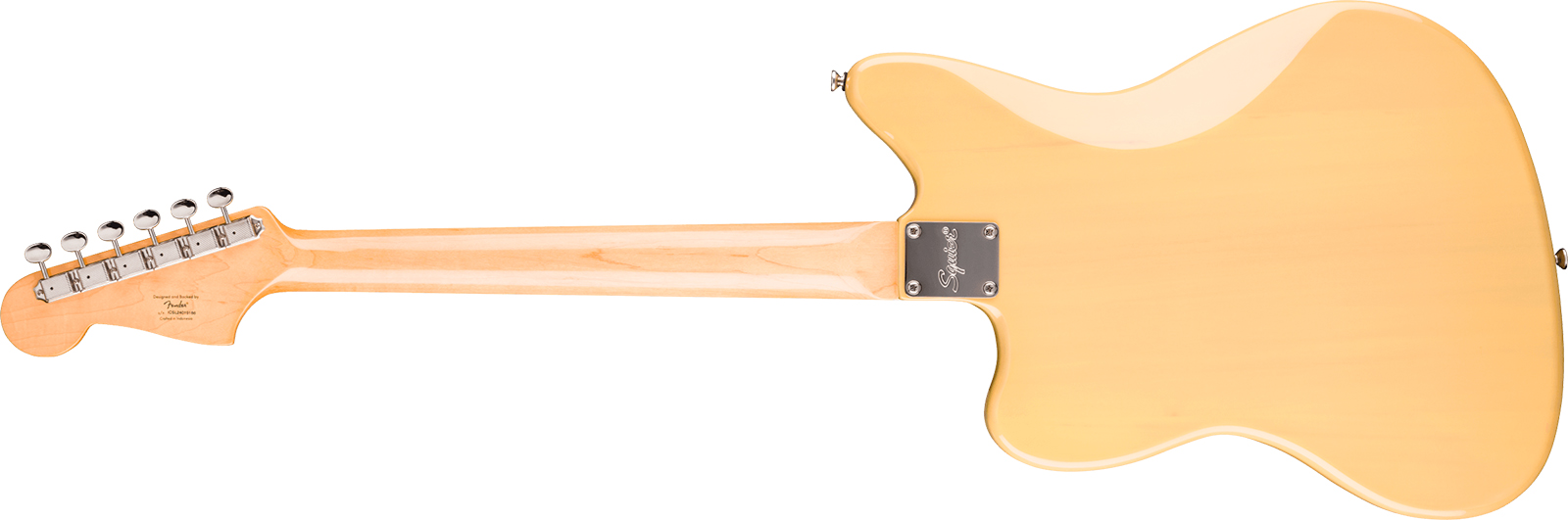 Squier Jazzmaster Classic Vibe '70s Fsr Ltd 2s Trem Mn - Vintage Blonde - Guitare Électrique RÉtro Rock - Variation 1