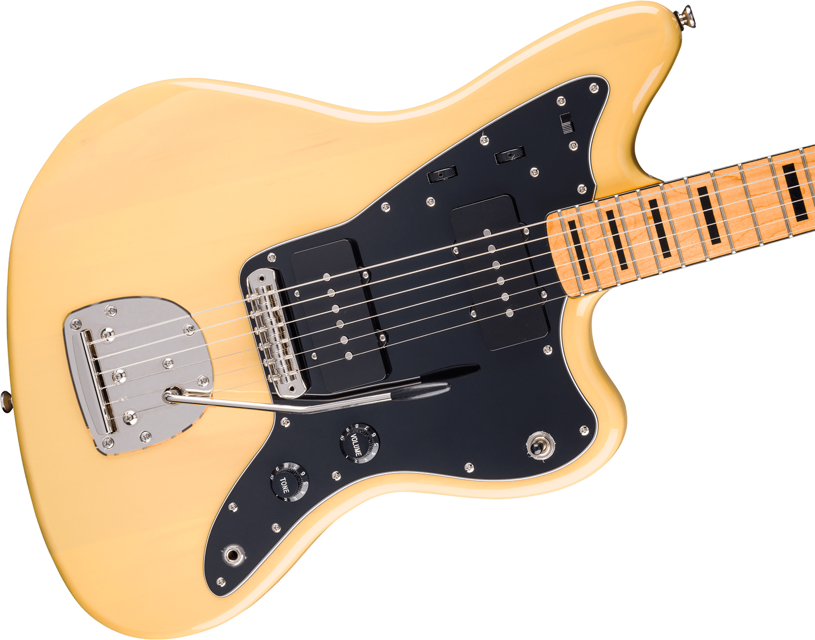 Squier Jazzmaster Classic Vibe '70s Fsr Ltd 2s Trem Mn - Vintage Blonde - Guitare Électrique RÉtro Rock - Variation 2