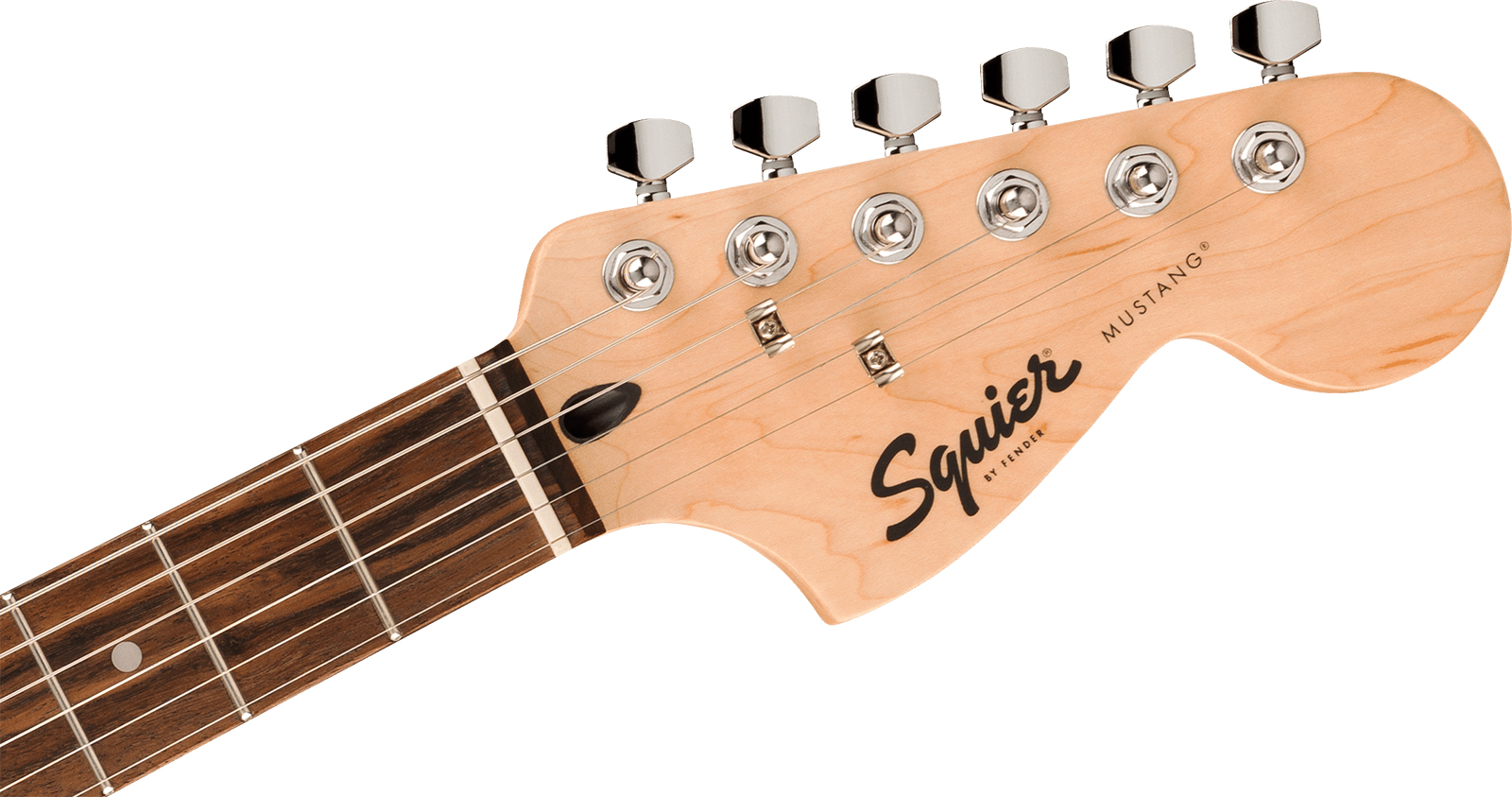 Squier Mustang Hh Sonic Shsc 2h Ht Lau - Black - Guitare Électrique RÉtro Rock - Variation 2