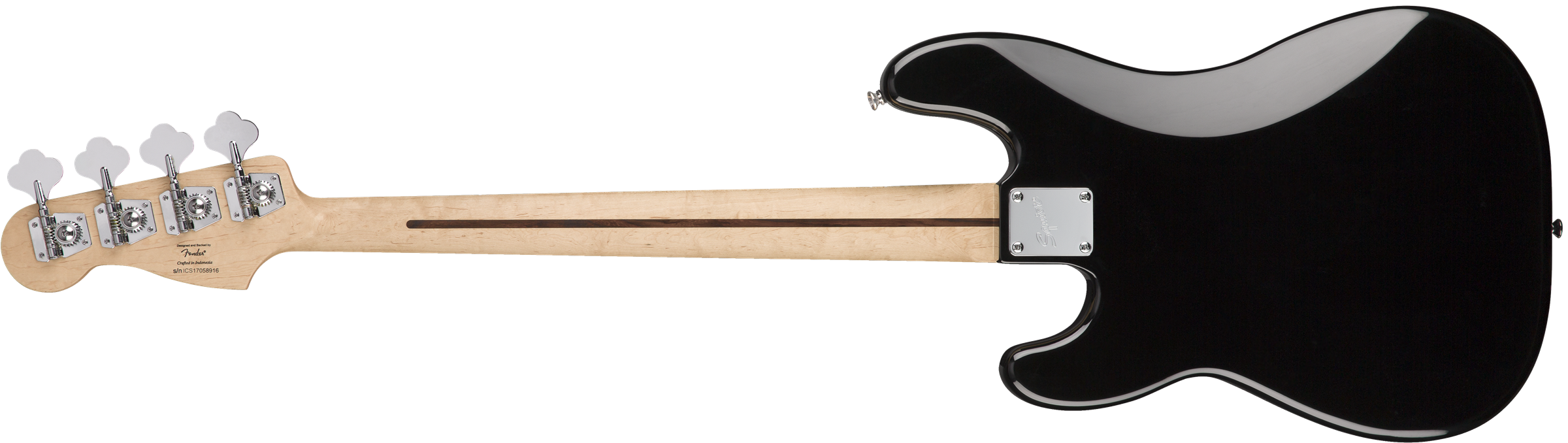 Squier Precision Bass Pj Affinity Series +fender Rumble 15 V3 Lau - Black - Basse Électrique Solid Body - Variation 3