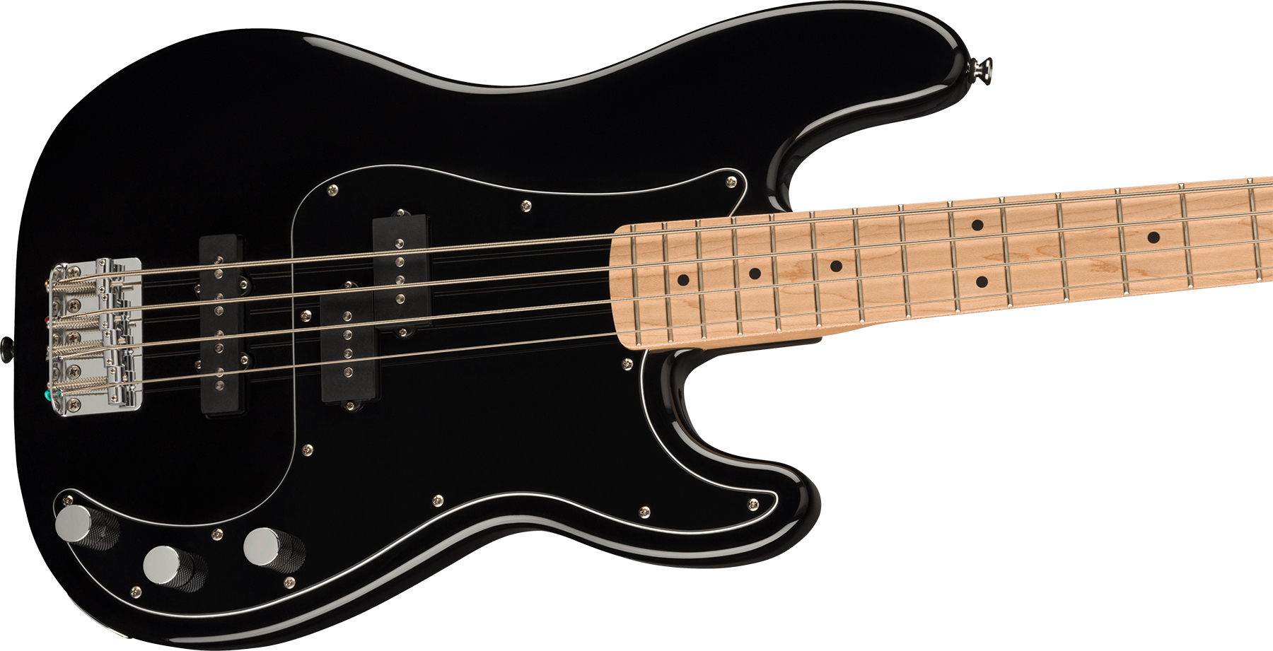 Squier Precision Bass Pj Affinity Pack +fender Rumble 15 V3 2021 Mn - Black - Pack Basse Electrique - Variation 3