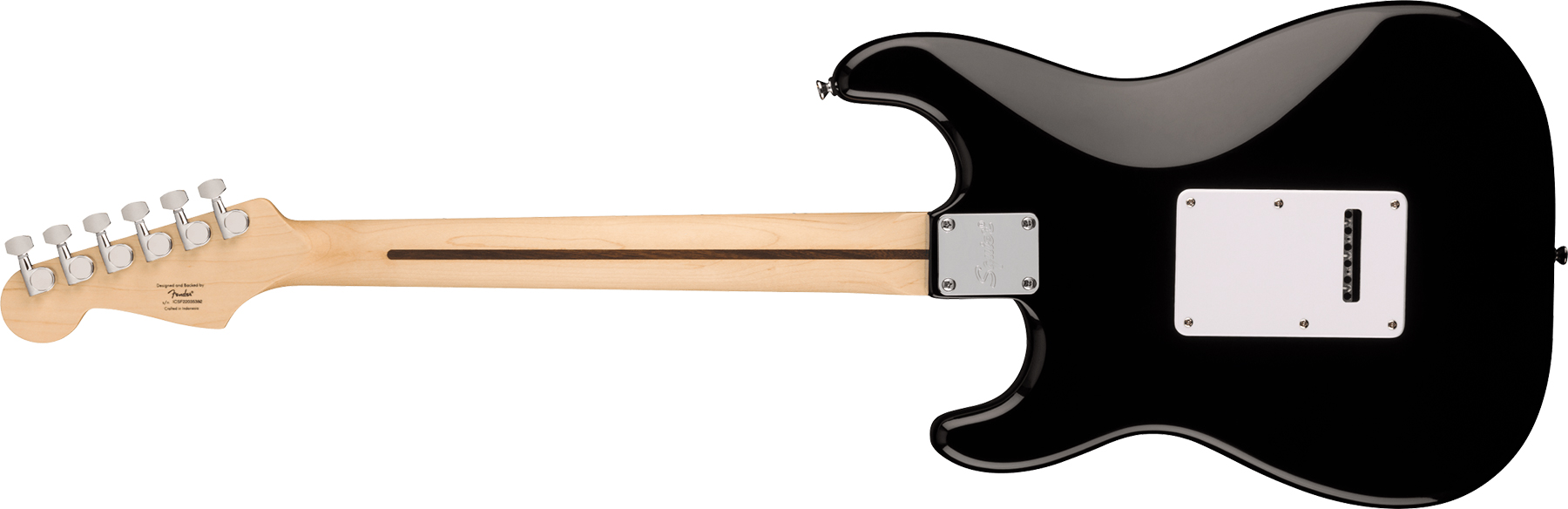 Squier Sonic Strat Pack 3s Trem Mn - Black - Pack Guitare Électrique - Variation 3