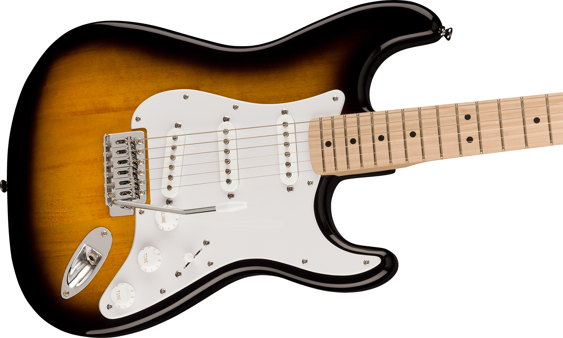 Squier Sonic Strat Pack 3s Trem Mn - 2-color Sunburst - Pack Guitare Électrique - Variation 4