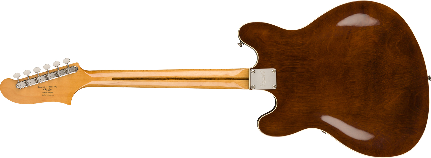 Squier Starcaster Classic Vibe 2019 Hh Ht Mn - Walnut - Guitare Électrique 1/2 Caisse - Variation 1