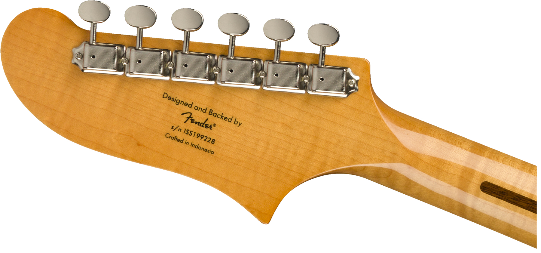 Squier Starcaster Classic Vibe 2019 Hh Ht Mn - Natural - Guitare Électrique 1/2 Caisse - Variation 3