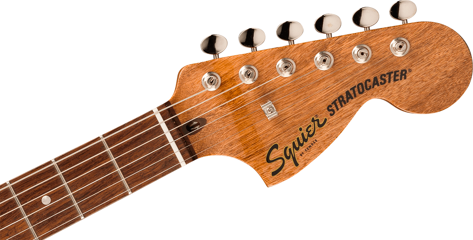 Squier Strat 70s Classic Vibe Fsr Ltd 3s Trem Lau - Mocha - Guitare Électrique Forme Str - Variation 2
