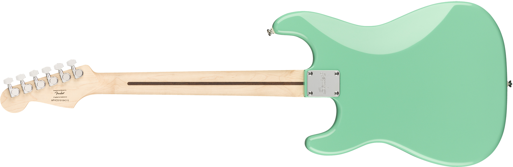 Squier Strat Bullet Fsr Ltd Hss Ht Lau - Sea Foam Green - Guitare Électrique Forme Str - Variation 1