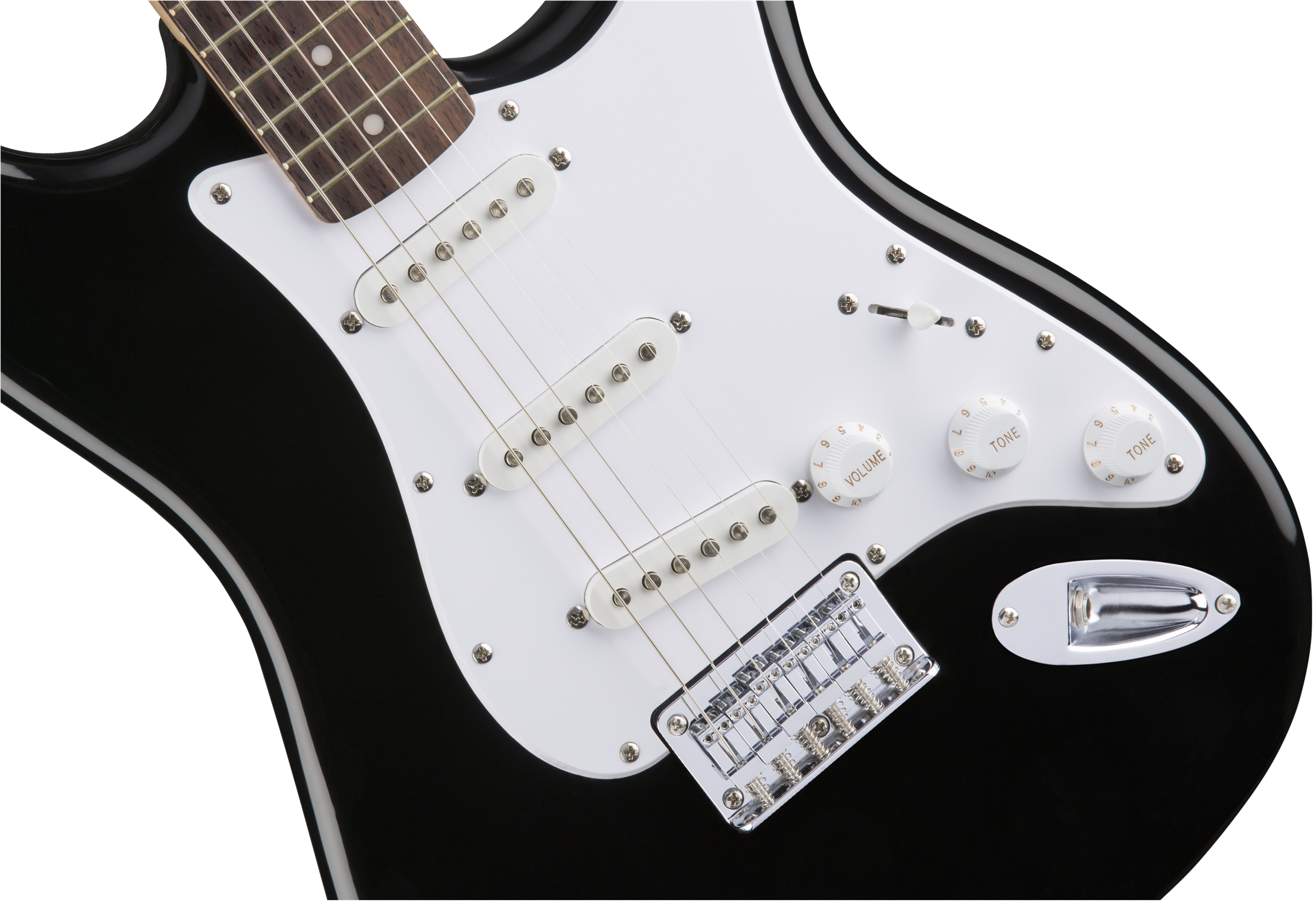 Squier Strat Bullet Ht 3s Lau - Black - Guitare Électrique Forme Str - Variation 2