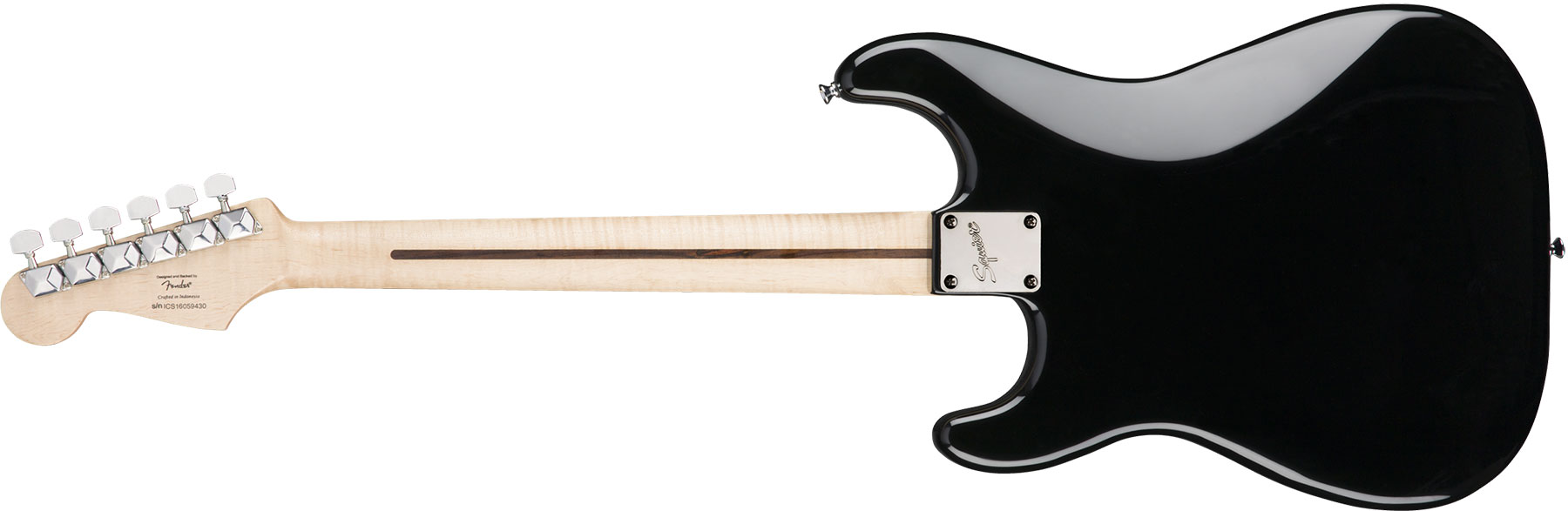 Squier Bullet Stratocaster Ht Sss Rw - Black - Guitare Électrique Forme Str - Variation 1