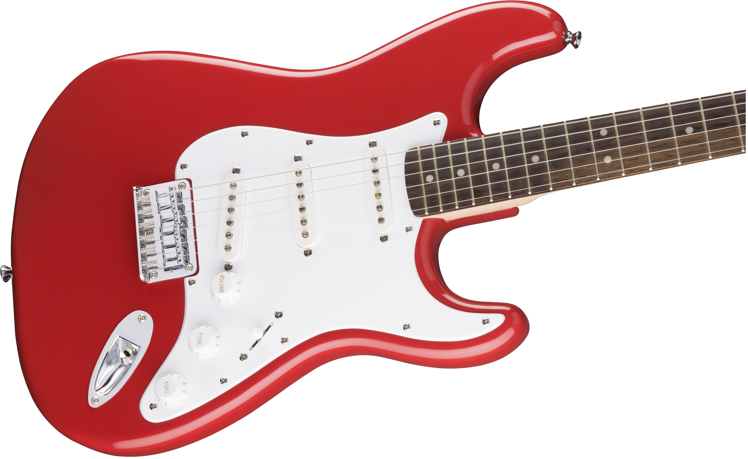 Squier Strat Bullet Ht Sss Rw - Fiesta Red - Guitare Électrique Forme Str - Variation 2