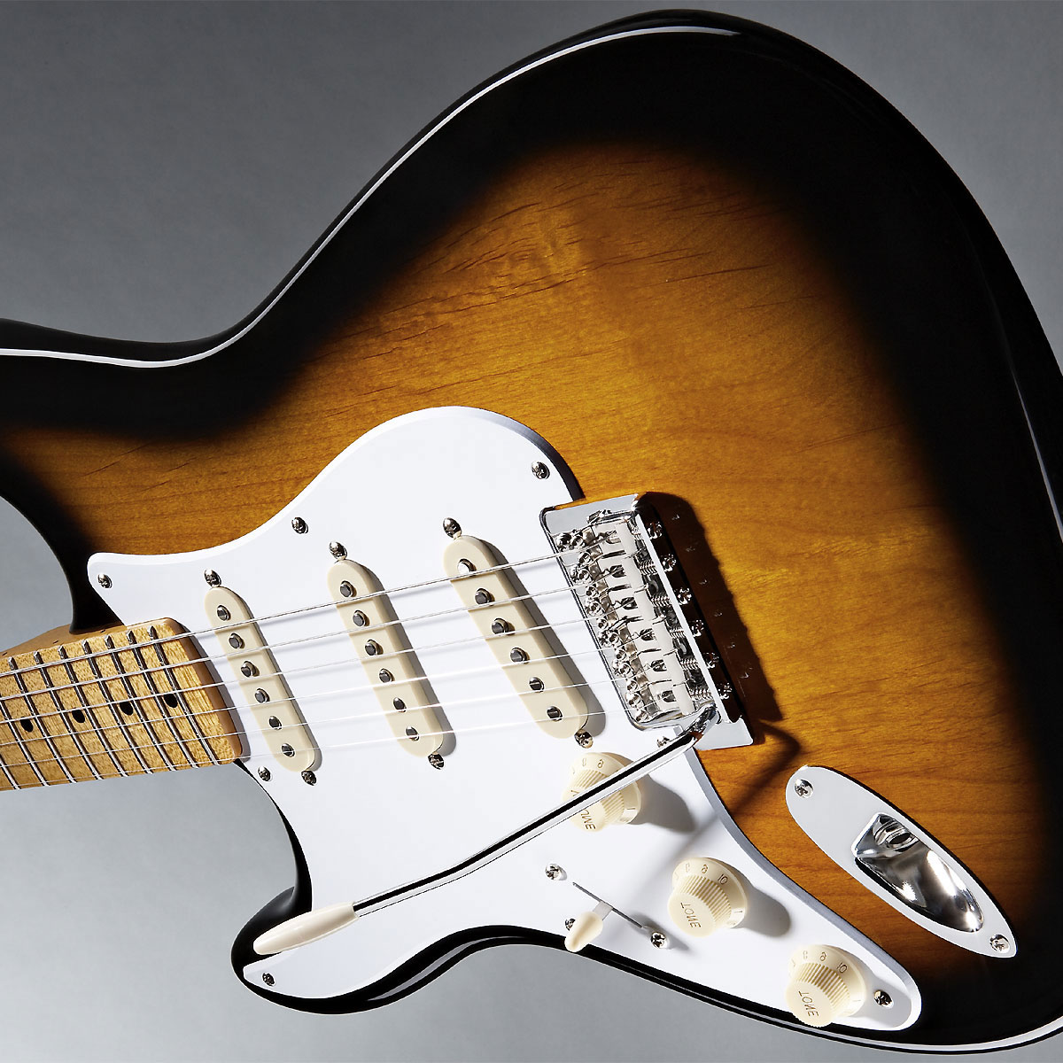 Squier Strat Classic Vibe '50s Lh Gaucher Mn - 2-color Sunburst - Guitare Électrique Gaucher - Variation 2