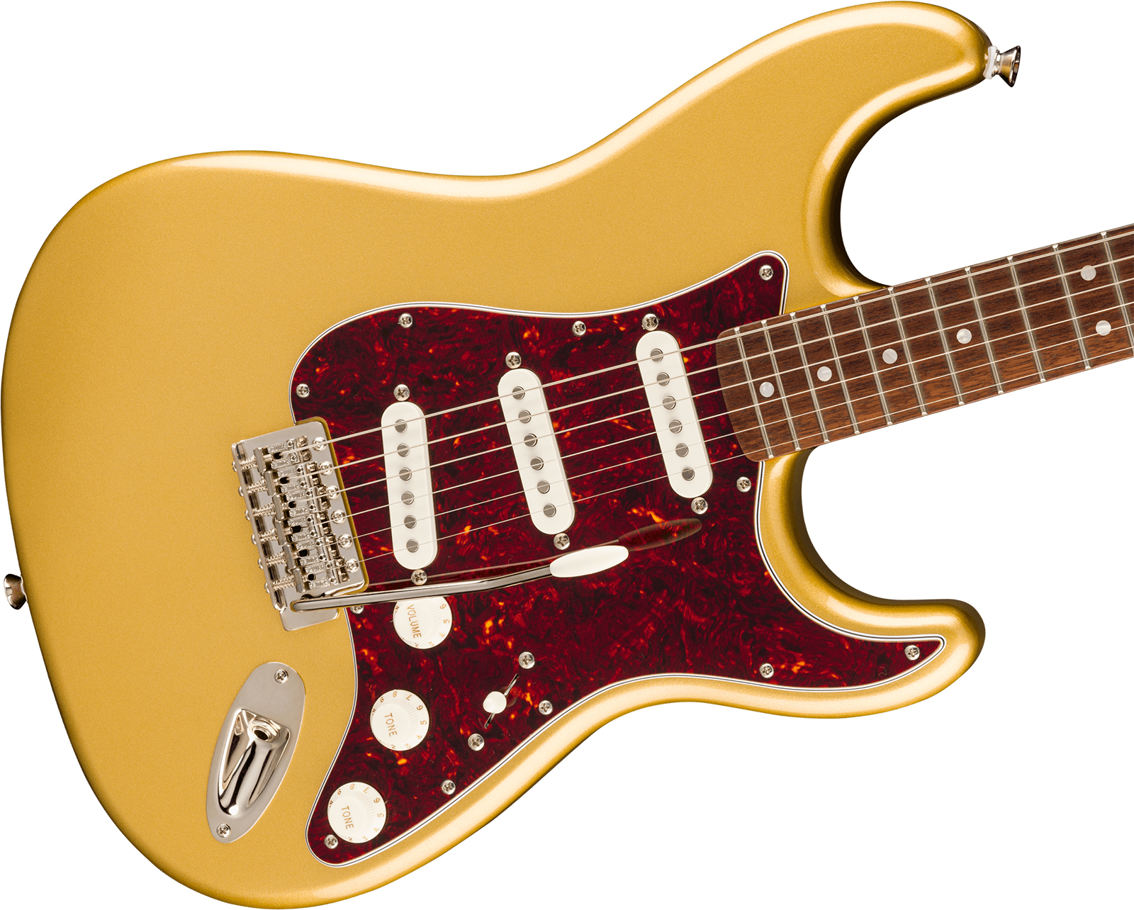 Squier Strat Classic Vibe Fsr Ltd 3s Trem Lau - Aztec Gold - Guitare Électrique Forme Str - Variation 2