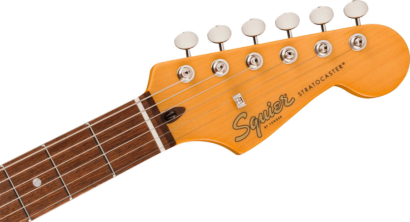 Squier Strat Hss 60s Classic Vibe Fsr Ltd Trem Lau - Shoreline Gold - Guitare Électrique Forme Str - Variation 2