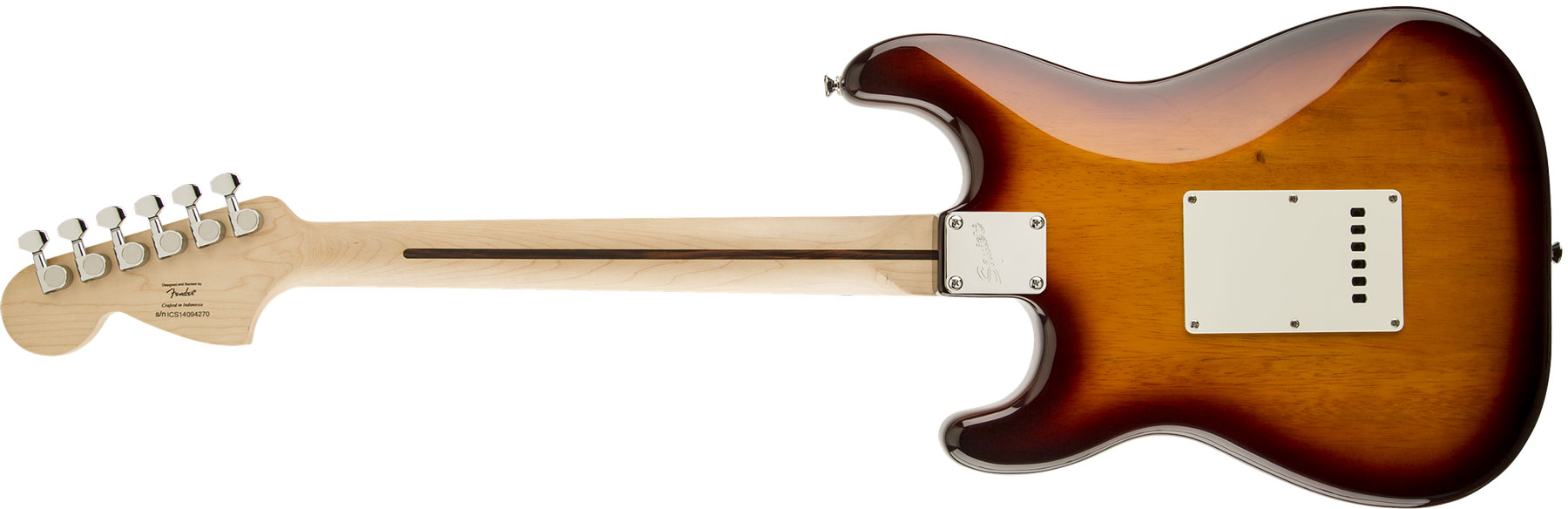 Squier Strat Standard Fmt Il - Amber Sunburst - Guitare Électrique Forme Str - Variation 1