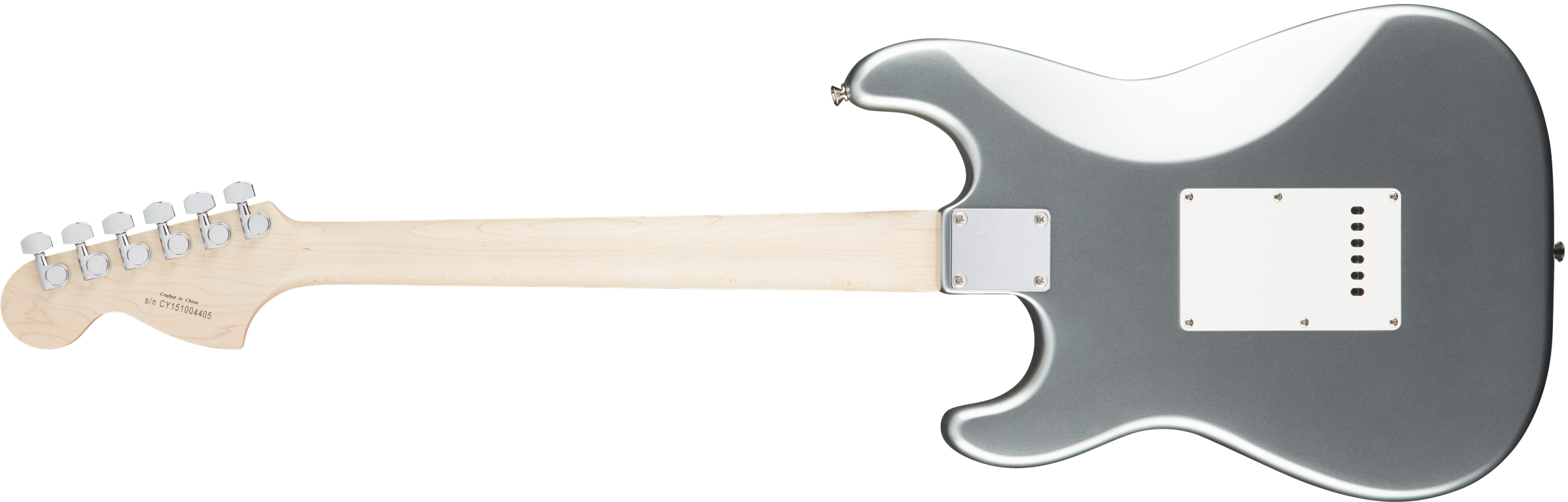 Squier Strat Affinity Series 3s Lau - Slick Silver - Guitare Électrique Forme Str - Variation 1