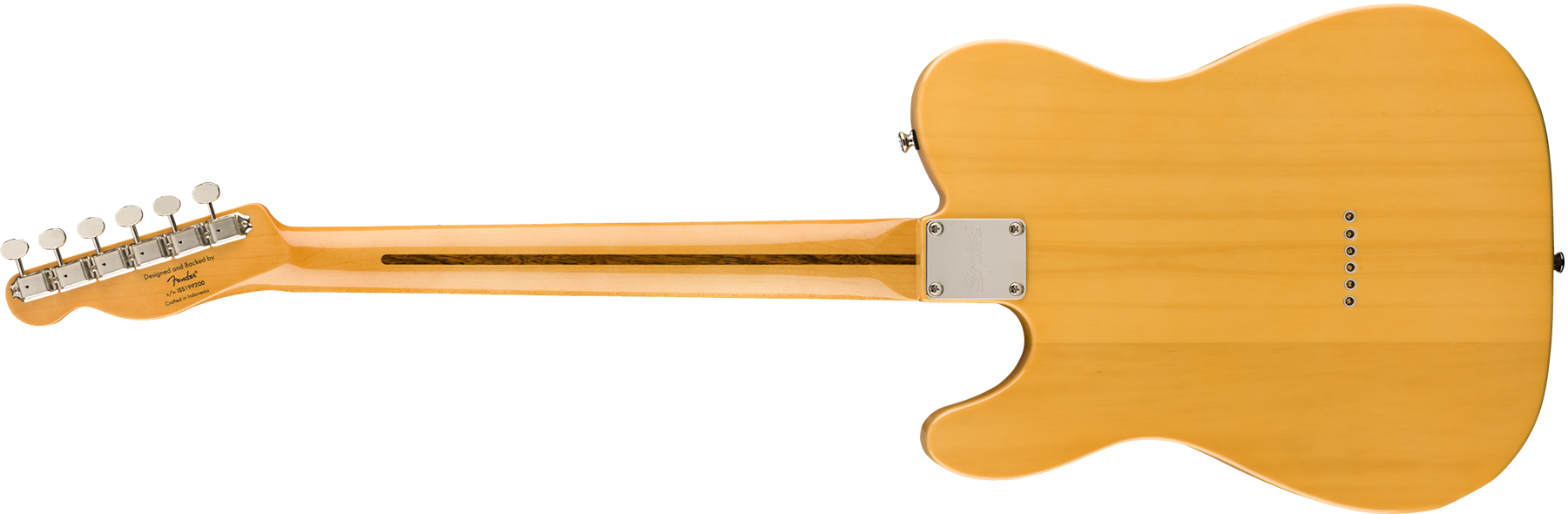 Squier Tele '50s Classic Vibe 2019 Mn - Butterscotch Blonde - Guitare Électrique Forme Tel - Variation 1