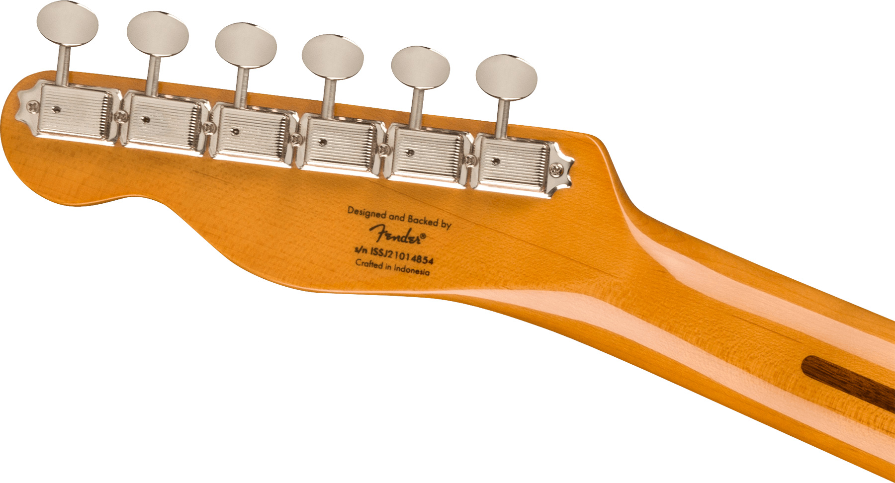 Squier Tele '50s Parchment Pickguard Classic Vibe Fsr 2s Ht Mn - Vintage Blonde - Guitare Électrique Forme Tel - Variation 3