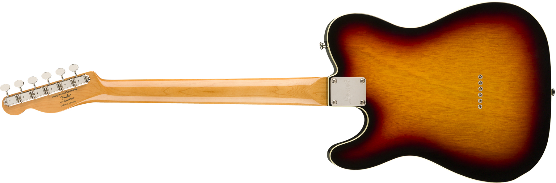 Squier Tele '60s Custom Classic Vibe 2019 Mn - 3-color Sunburst - Guitare Électrique Forme Tel - Variation 1