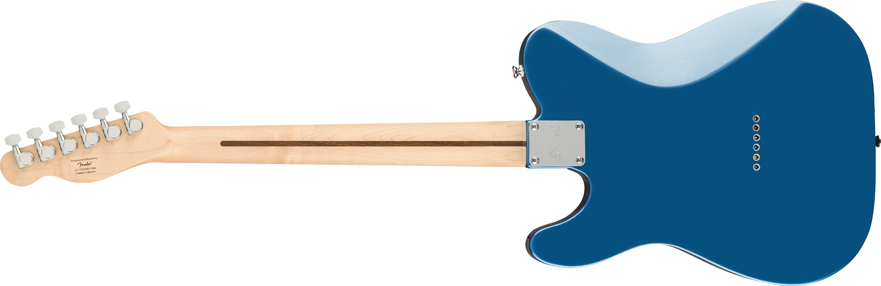 Squier Tele Affinity 2021 2s Lau - Lake Placid Blue - Guitare Électrique 1/2 Caisse - Variation 1