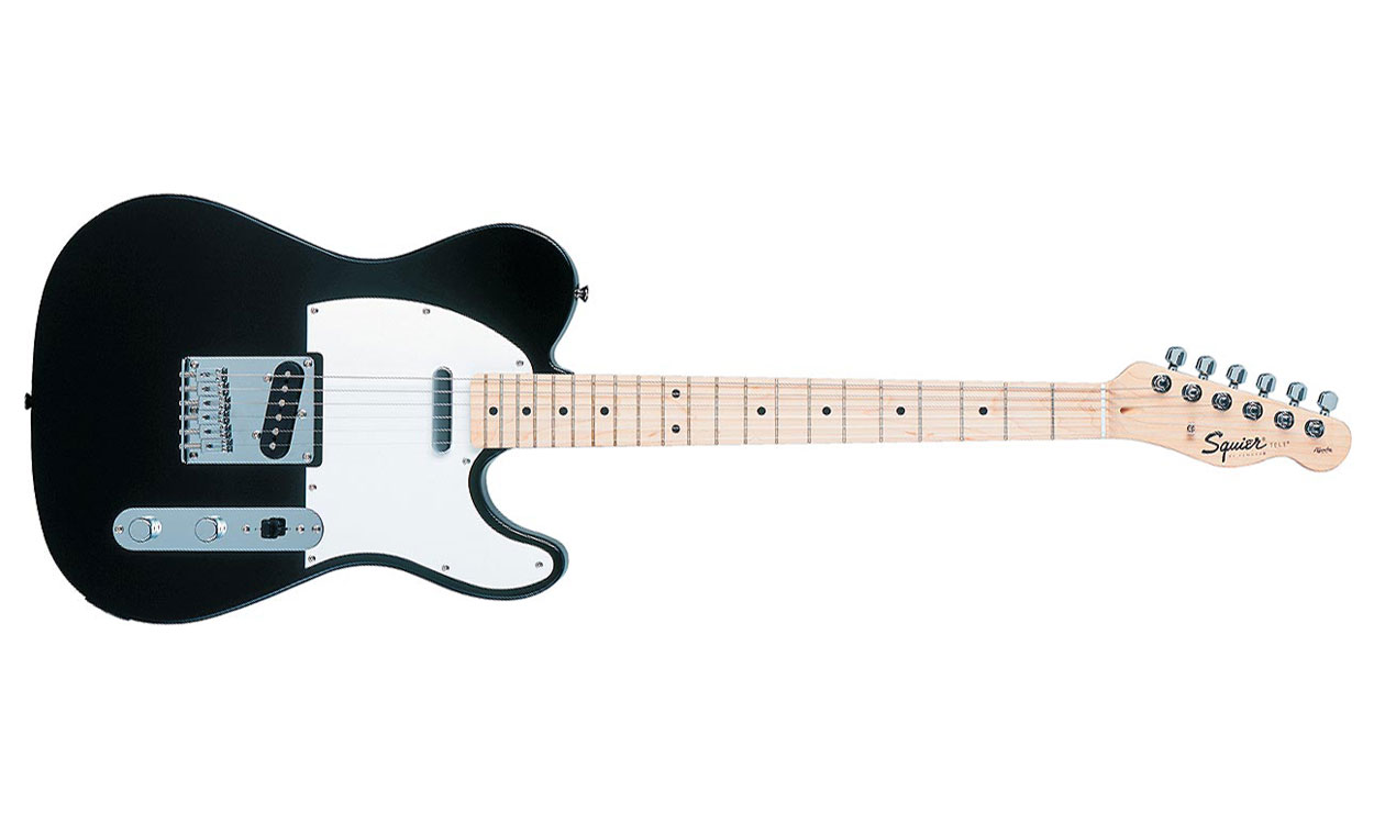 Squier Tele Affinity Series Mn - Black - Guitare Électrique Forme Tel - Variation 1