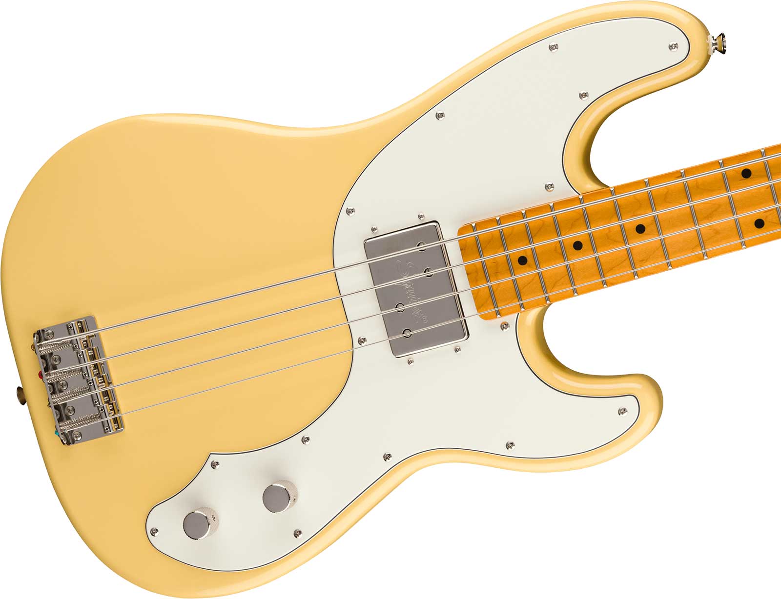 Squier Tele Bass Classic Vibe Mn - Vintage White - Basse Électrique Solid Body - Variation 2
