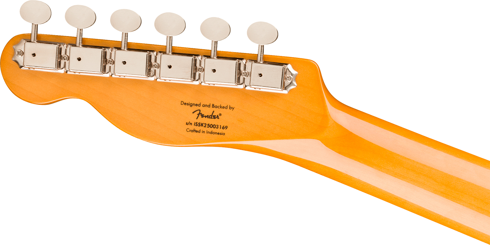 Squier Tele Classic Vibe 50s Sh Fsr Ltd Ht Mn - White Blonde - Guitare Électrique Forme Tel - Variation 4