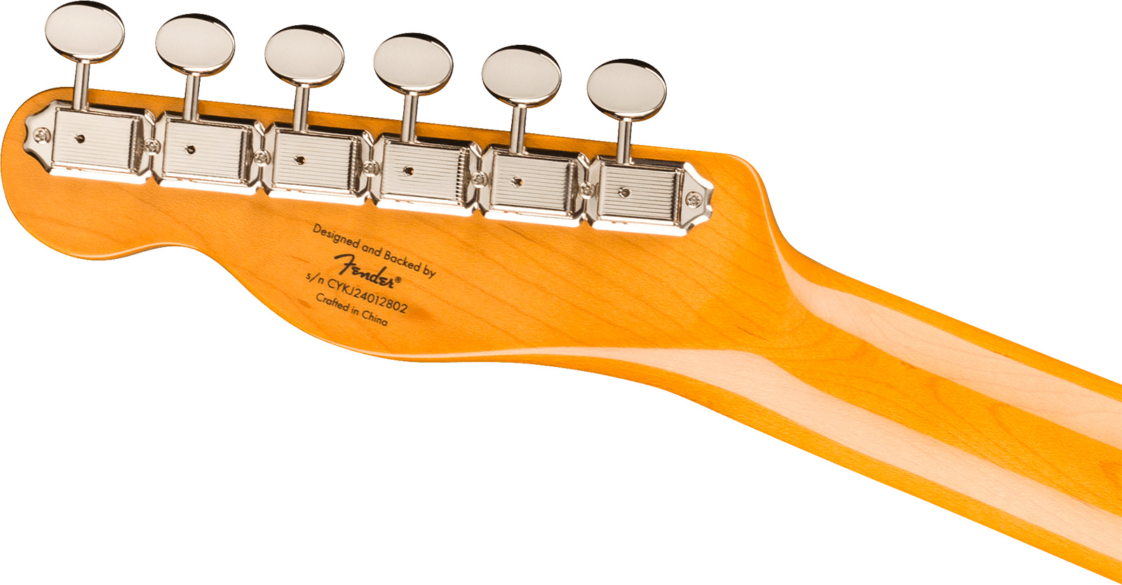 Squier Tele Custom Bigsby Classic Vibe Sh Trem Lau - Lake Placid Blue - Guitare Électrique Forme Tel - Variation 3