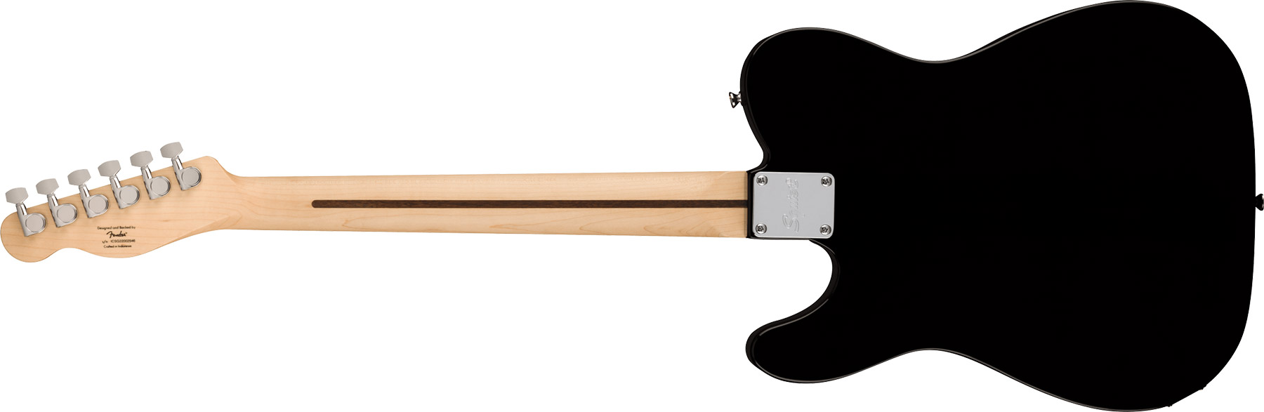 Plaque De Manche Et Vis Pour Guitare Stratocaster / Telecaster - Chrome Ou Noir, Acier Inoxydable, Dimensions 64,5 X 51,2 Mm