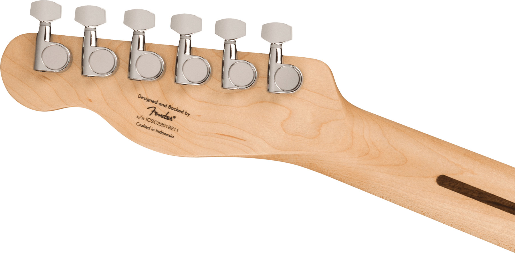Squier Tele Sonic 2s Ht Mn - Butterscotch Blonde - Guitare Électrique Forme Tel - Variation 3