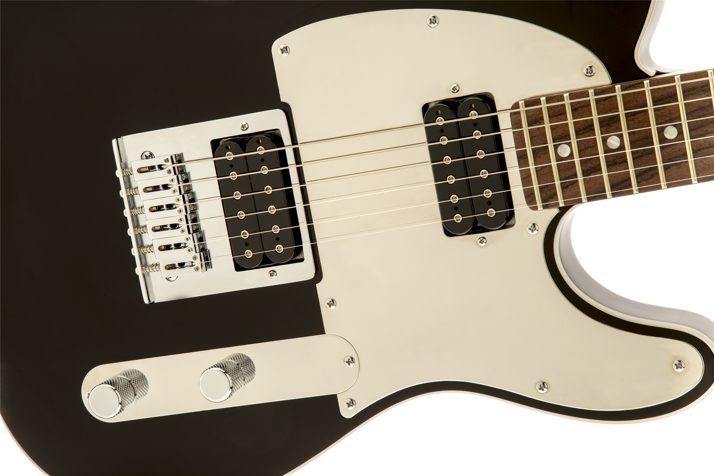 Squier Telecaster J5 (lau) - Black - Guitare Électrique Forme Tel - Variation 4