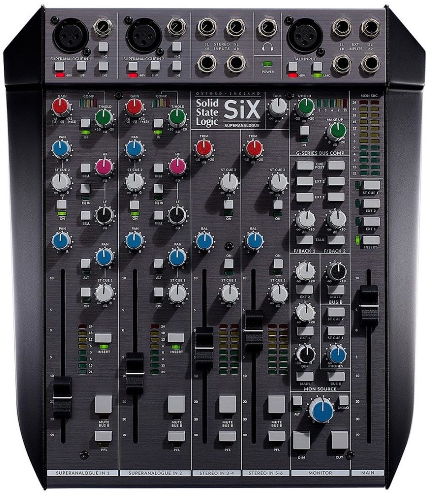 Ssl Six Super Analogue - Table De Mixage Analogique - Main picture