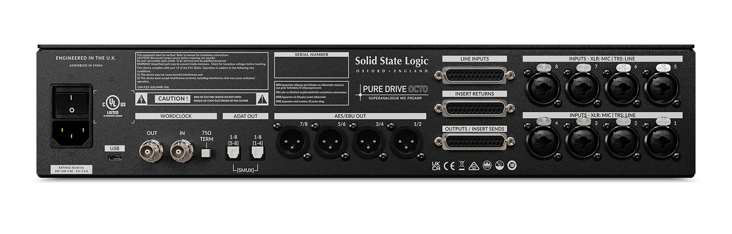 Ssl Puredrive Octo - PrÉampli - Variation 2