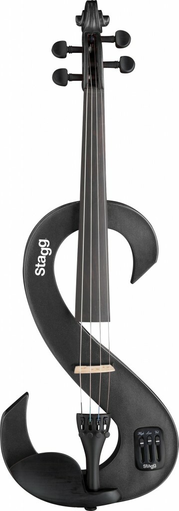 Stagg Evn 4/4 Mbk - Violon Électrique - Main picture