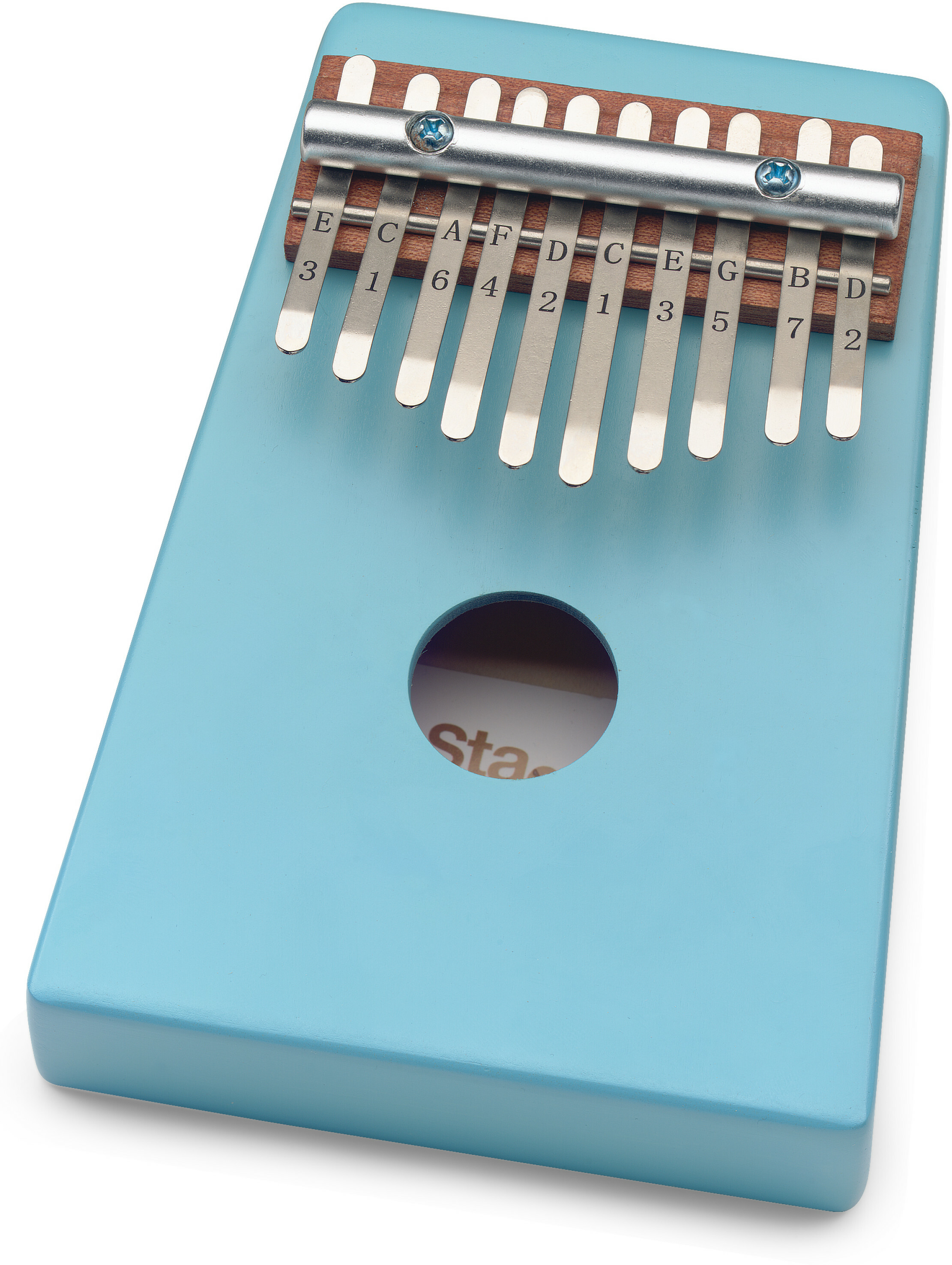 Stagg Kalimba Enfant 10 Notes Bleu - Percussions À Frapper - Main picture