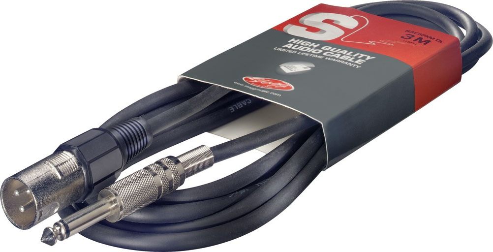 Stagg Sac6pxm Dl Jack Mono Male / Xlr Male - 6m - CÂble - Main picture