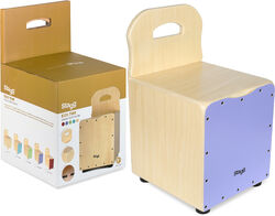 Percussions à frapper Stagg EasyGo Cajon enfant Mauve