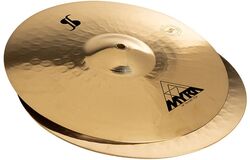 Cymbale hi hat charleston Stagg MYRA ROCK HI HAT - 14 pouces