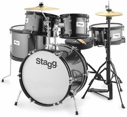 Batterie acoustique junior Stagg TIM JR 5/16 BK Junior - Black