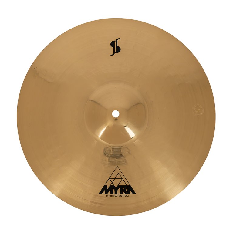 Stagg Myra Rock Hi Hat - 14 Pouces - Cymbale Hi Hat Charleston - Variation 2
