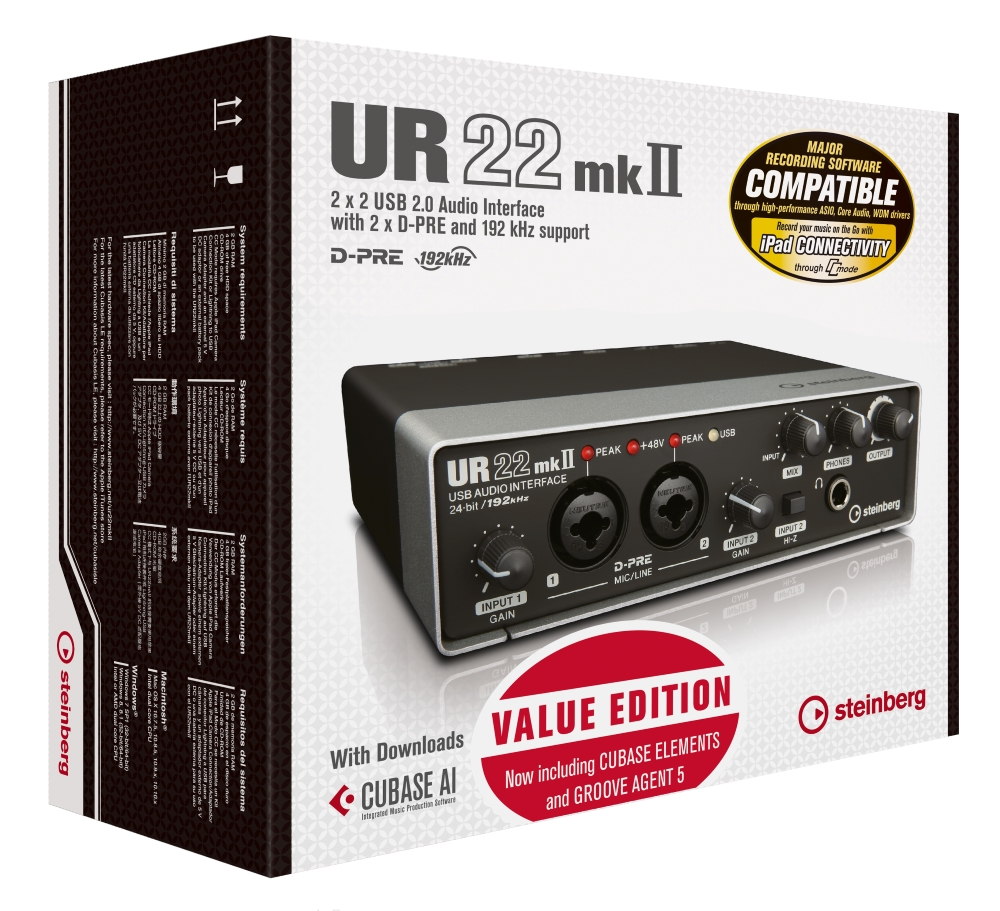 Steinberg Ur22 Mkii Usb Value Edition - Carte Son Usb - Variation 6