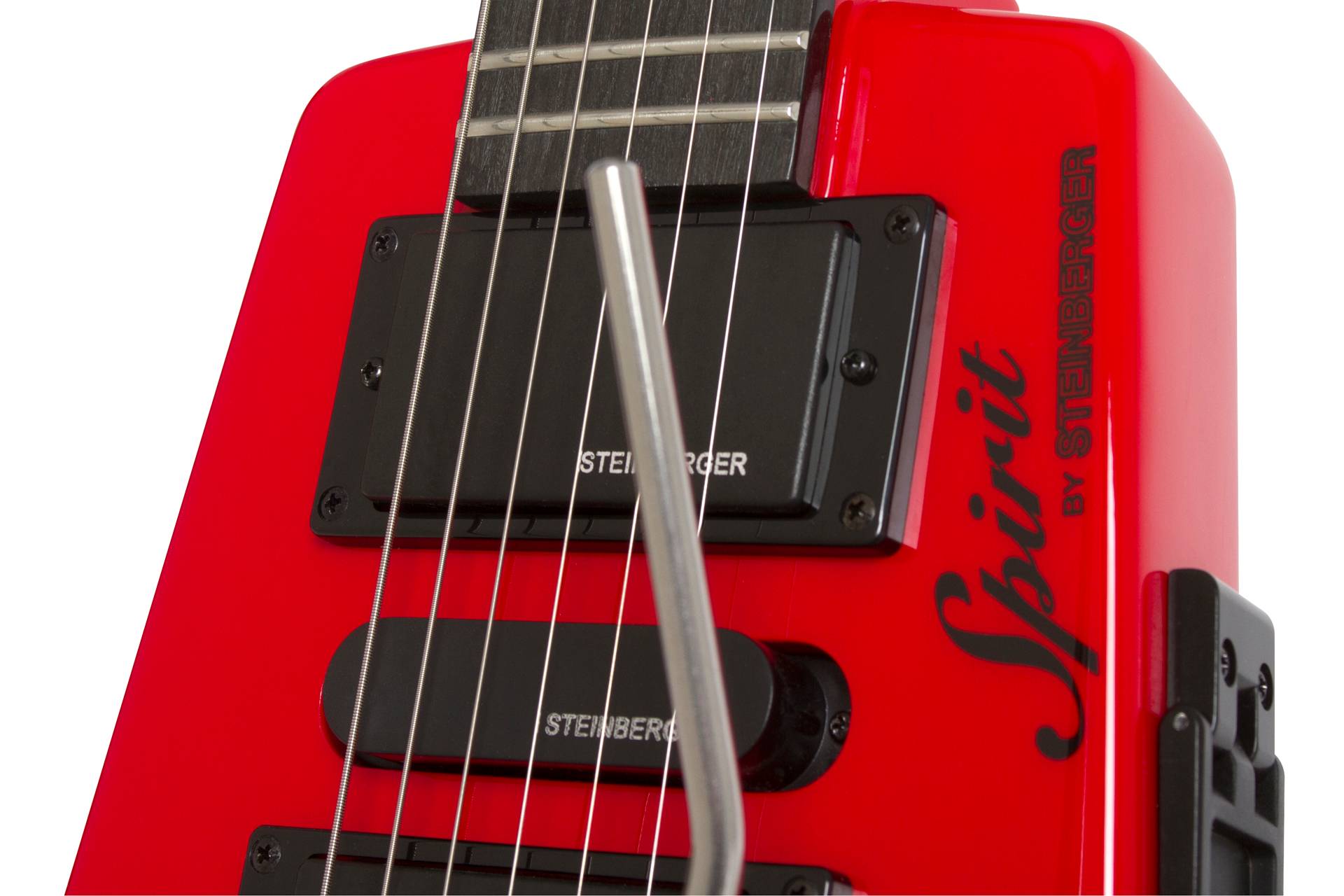 Steinberger Gt-pro Deluxe Outfit Hsh Trem Rw +housse - Hot Rod Red - Guitare Électrique Voyage - Variation 1