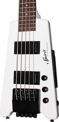 Basse électrique solid body Steinberger XT-25 Standard Bass Outfit +Bag - White