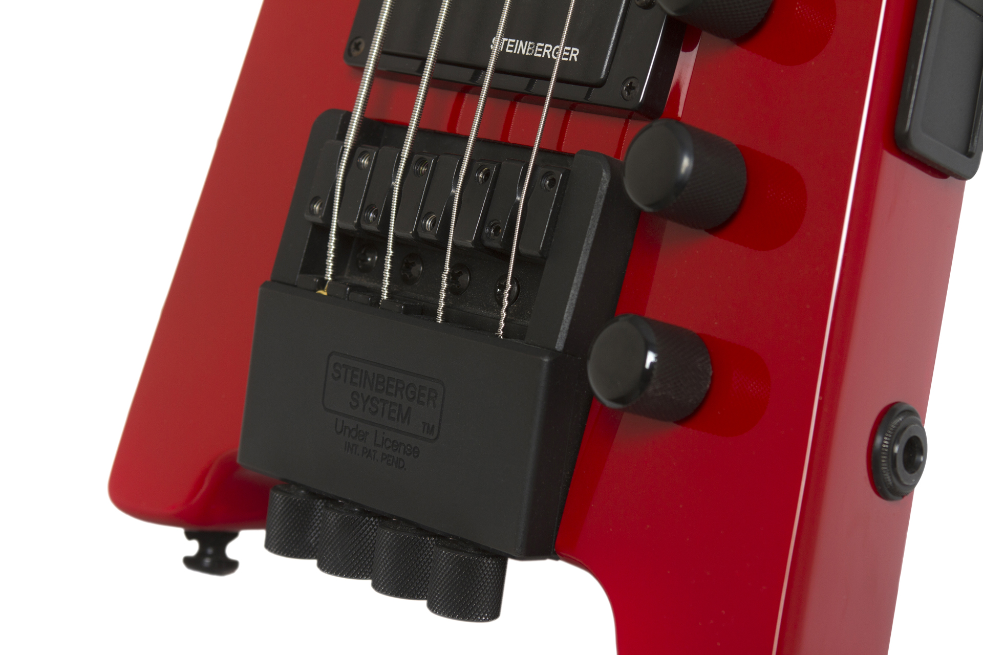 Steinberger Xt-2 Standard Bass Rw +housse - Hot Rod Red - Basse Électrique Voyage - Variation 1