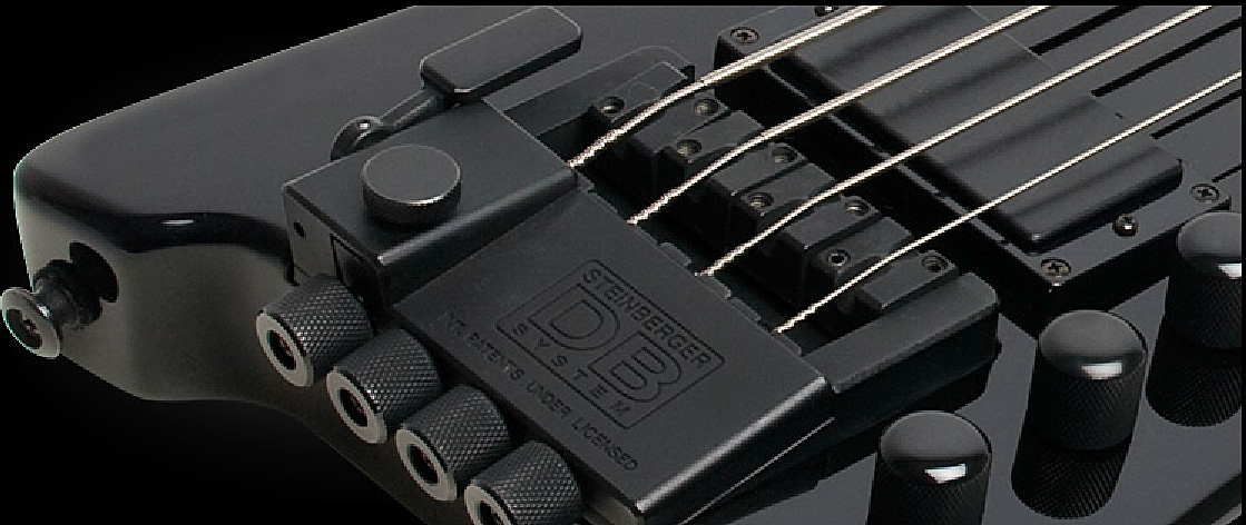 Steinberger Xt-2db Spirit Db Tuner - Black - Basse Électrique Voyage - Variation 3