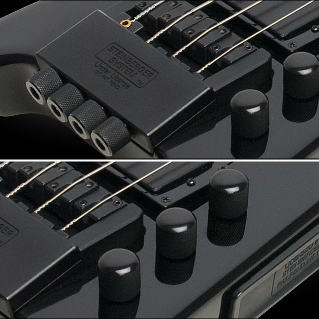 Steinberger Xt-2 Standard Bass Hh Rw +housse - Black - Basse Électrique Voyage - Variation 2